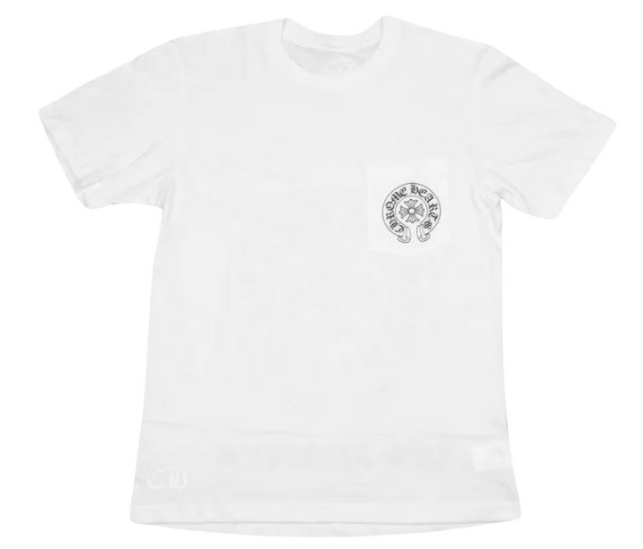 Chrome Hearts 'Taipei' White Pocket Tee