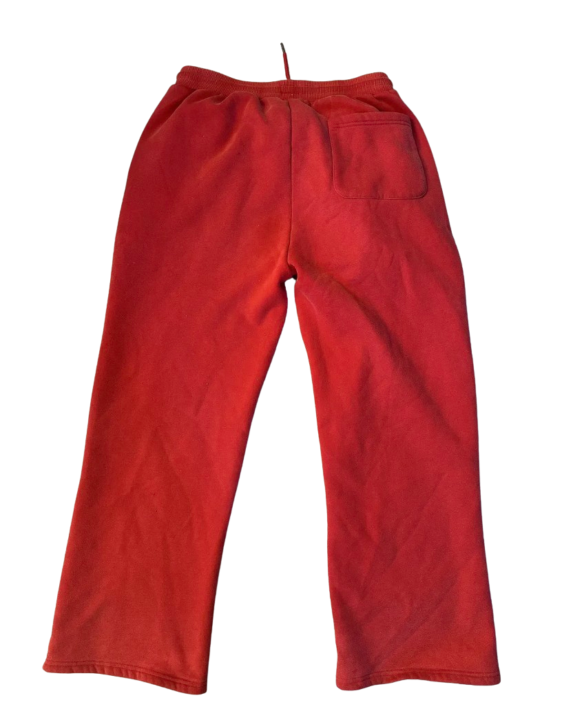 Gold+Vintage Gallery Raspberry Hills 'Casamigos' Red Sweatpants