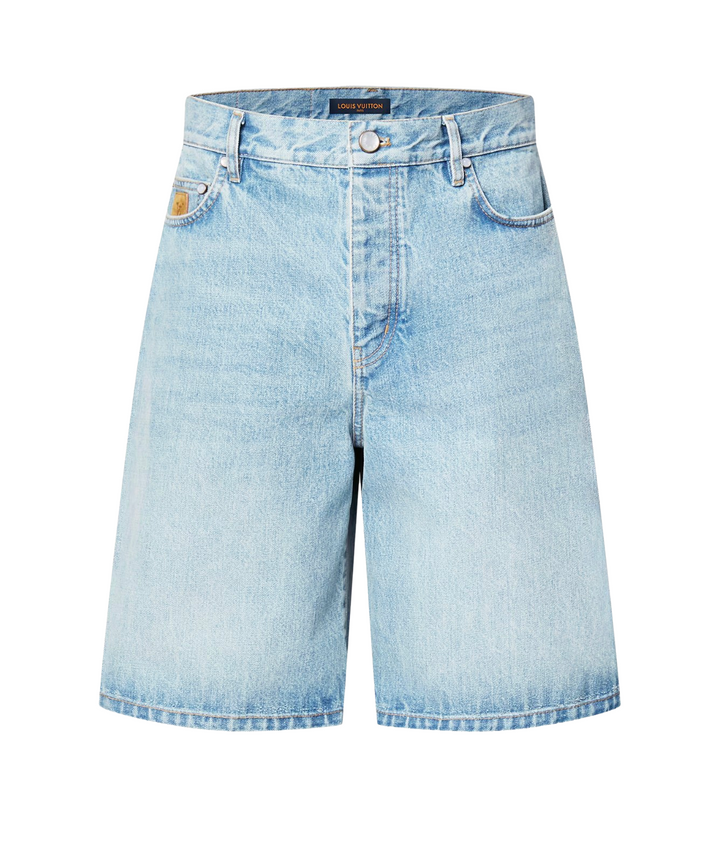 Louis Vuitton Light Wash Denim Shorts