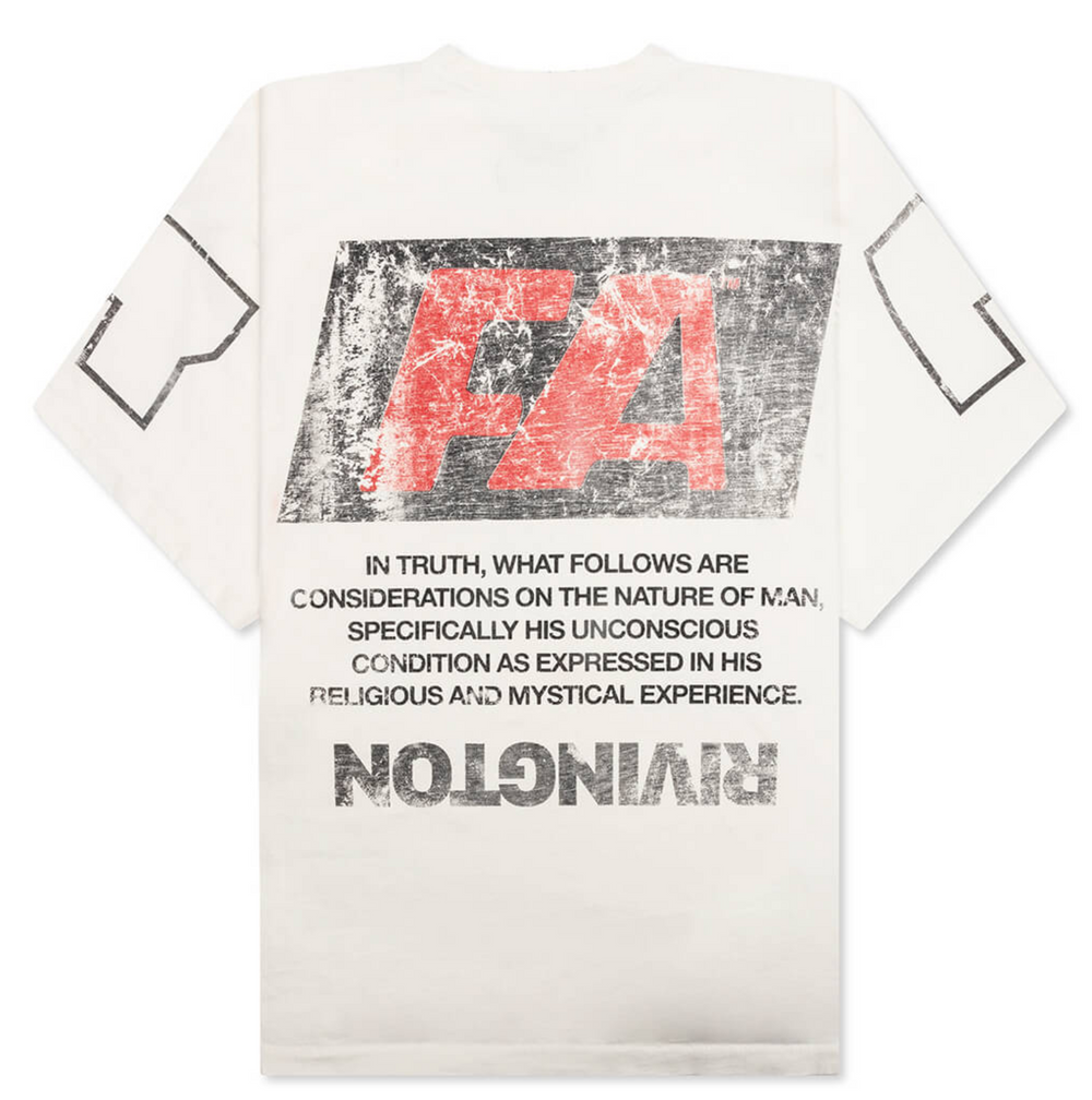 Rivington roi Rebis 'Nature Of Man CVA' White Tee