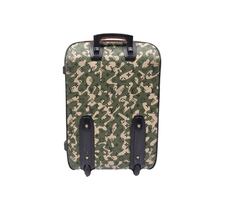 Louis Vuitton x Takashi Murakami "Monogramouflage" Pegase 60 Roller Suitcase