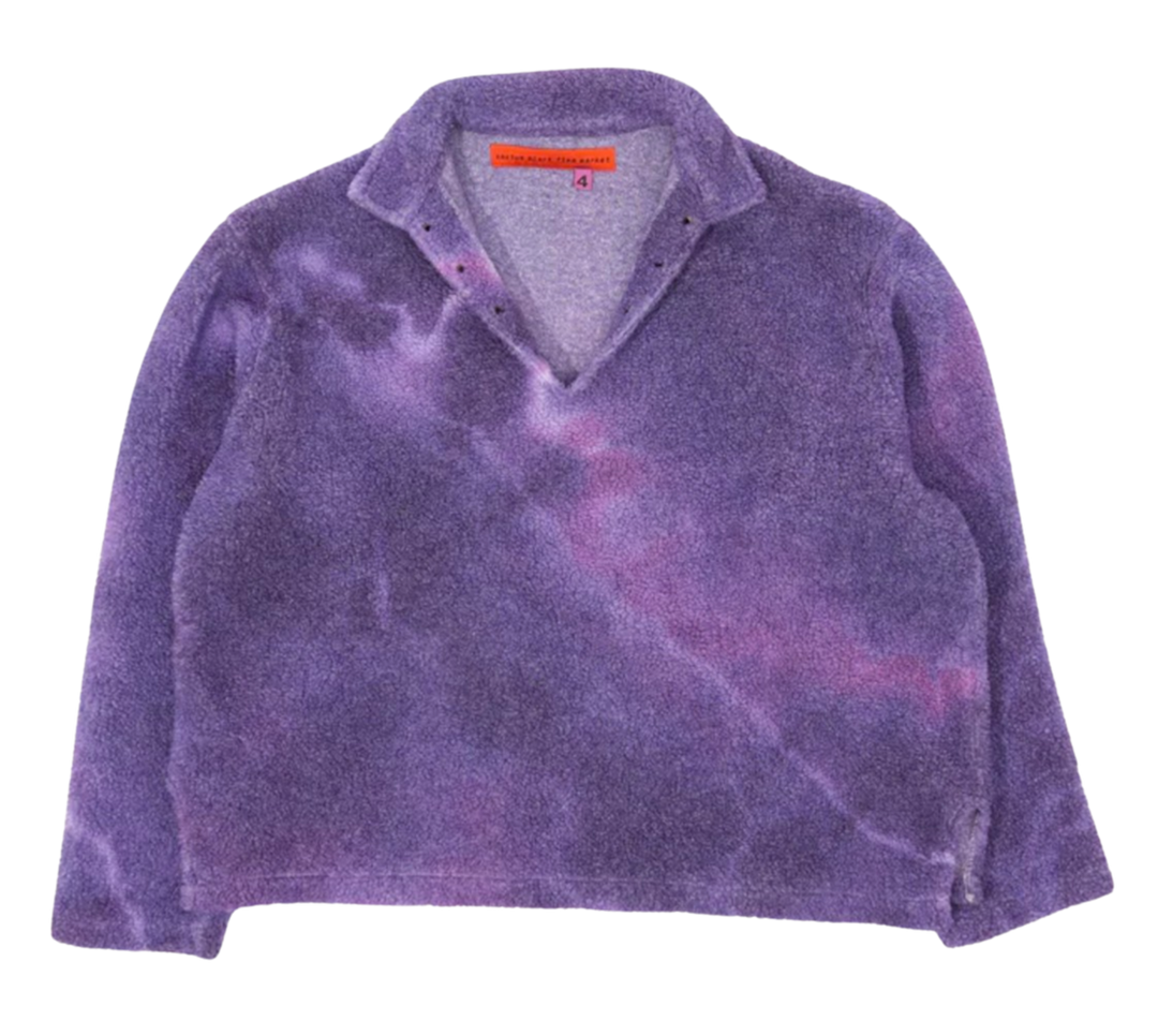 Cactus Plant Flea Market 'Purple' Fleece Sweater
