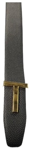 Tom Ford 'T' Icon Black Belt