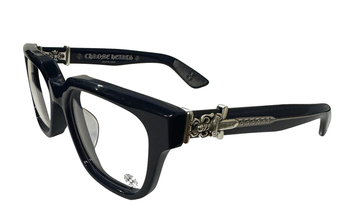 Chrome Hearts 'Vagillionaire II' Navy Blue Glasses