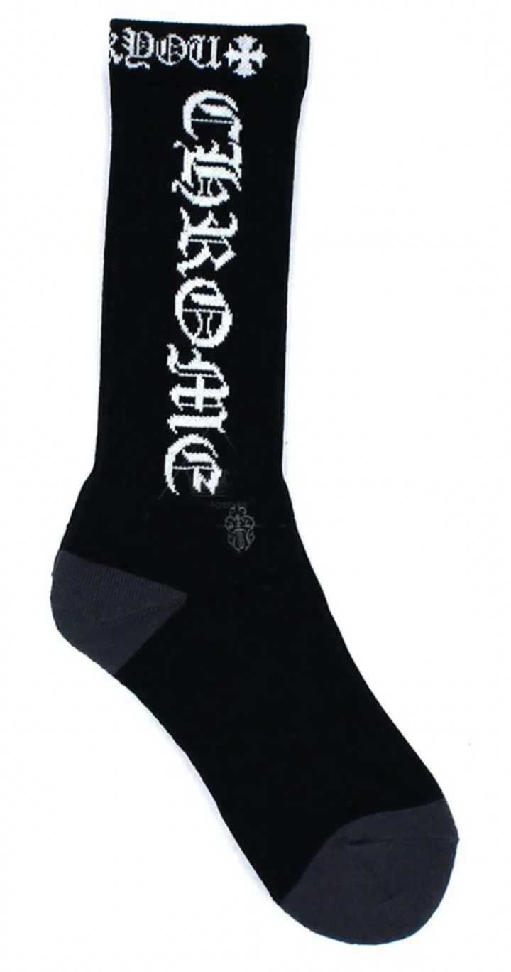 Chrome Hearts 'Multicolor' Black Socks