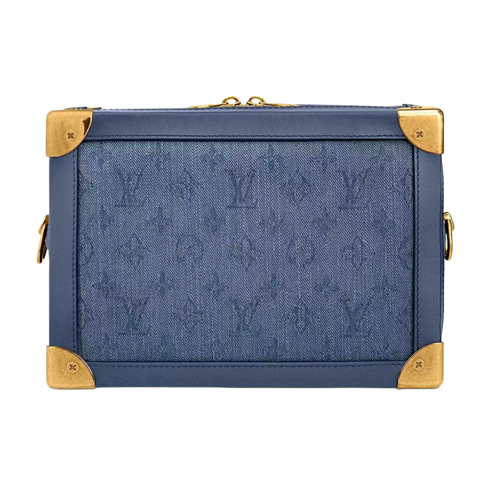 Louis Vuitton Soft Trunk Monogram Denim Blue