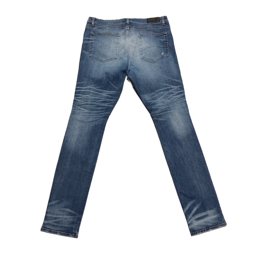 Amiri 'Black Panel' Distressed Jeans
