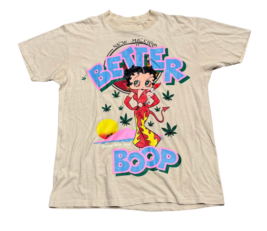 *Better With Age 'Better Boop' Vintage Beige Tee