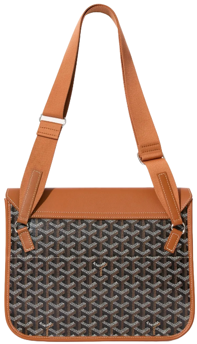 Goyard 'Black/Tan' Coursier Messenger Bag