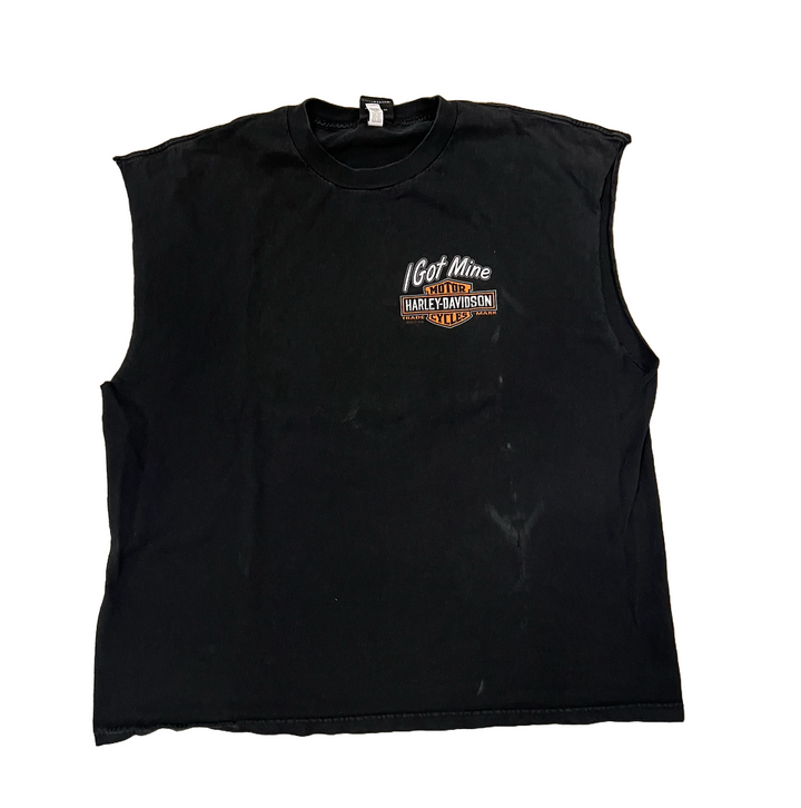 Harley Davidson 'Got Mine' Vintage Cutoff