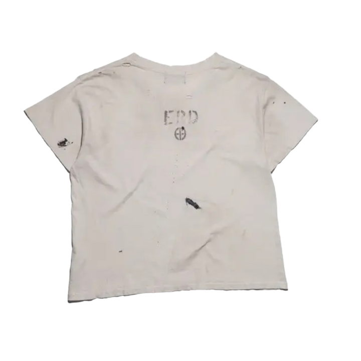 Enfants Riches Déprimés 'Teenage Snuff' Tan Distressed Tee