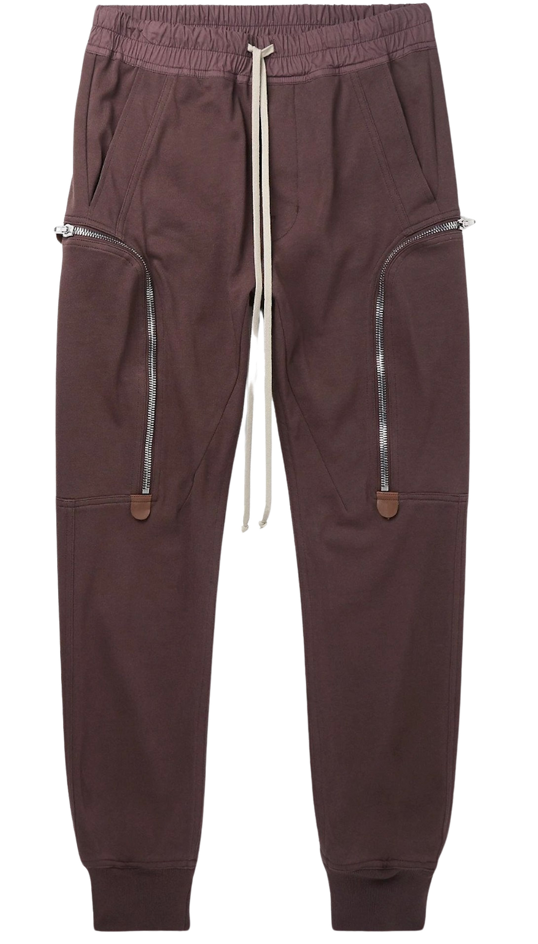 Rick Owens 'Burgundy' Track Pants