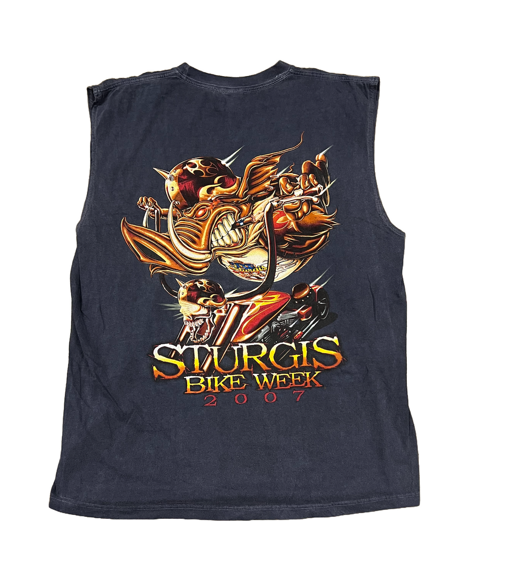 Sturgis '07' Vintage Cutoff