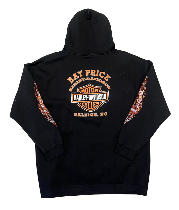 Harley Davidson 'Ray Price' Black Hoodie