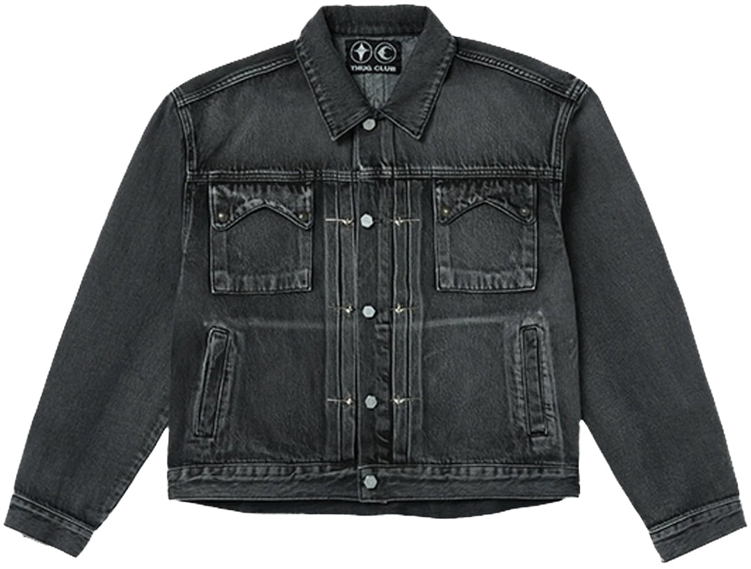 Thug Club 'Black' Claw Denim Jacket