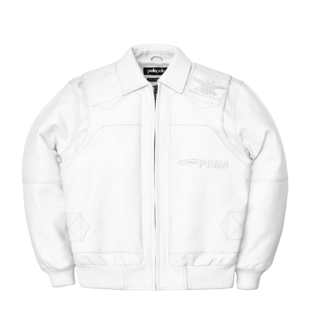 Pelle Pelle 'White' Opium Leather Jacket