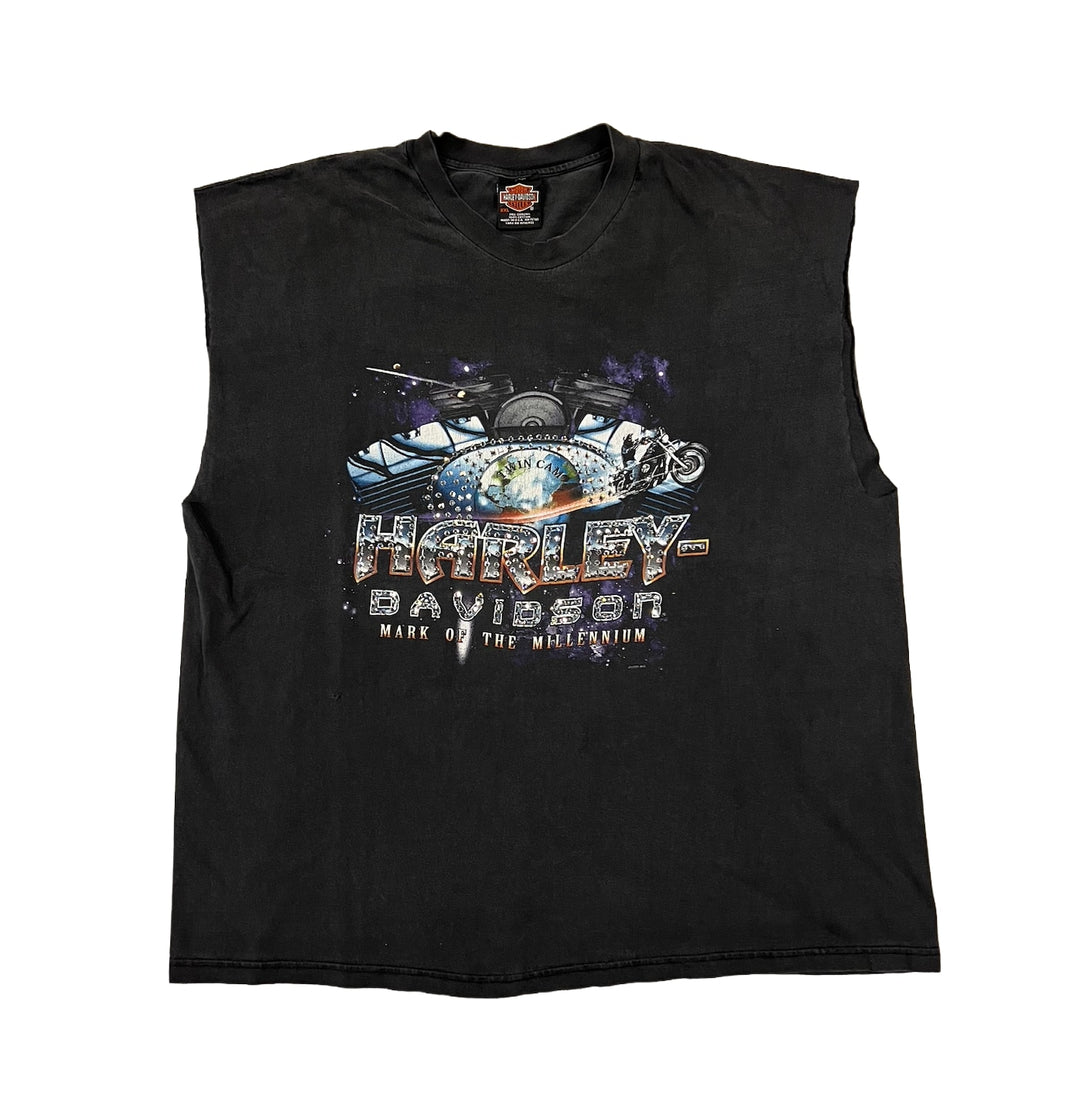 Harley Davidson 'Florida' Rhinestone Vintage Cutoff