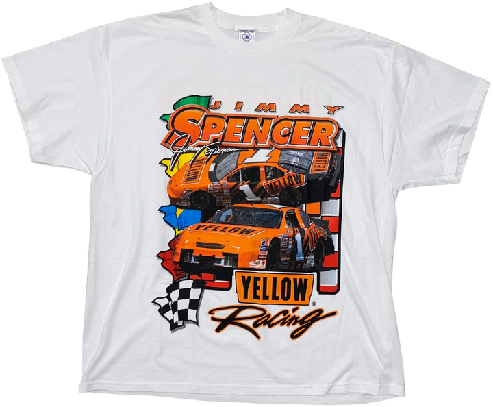 Jimmy Spencer 'Yellow Racing' Vintage Tee
