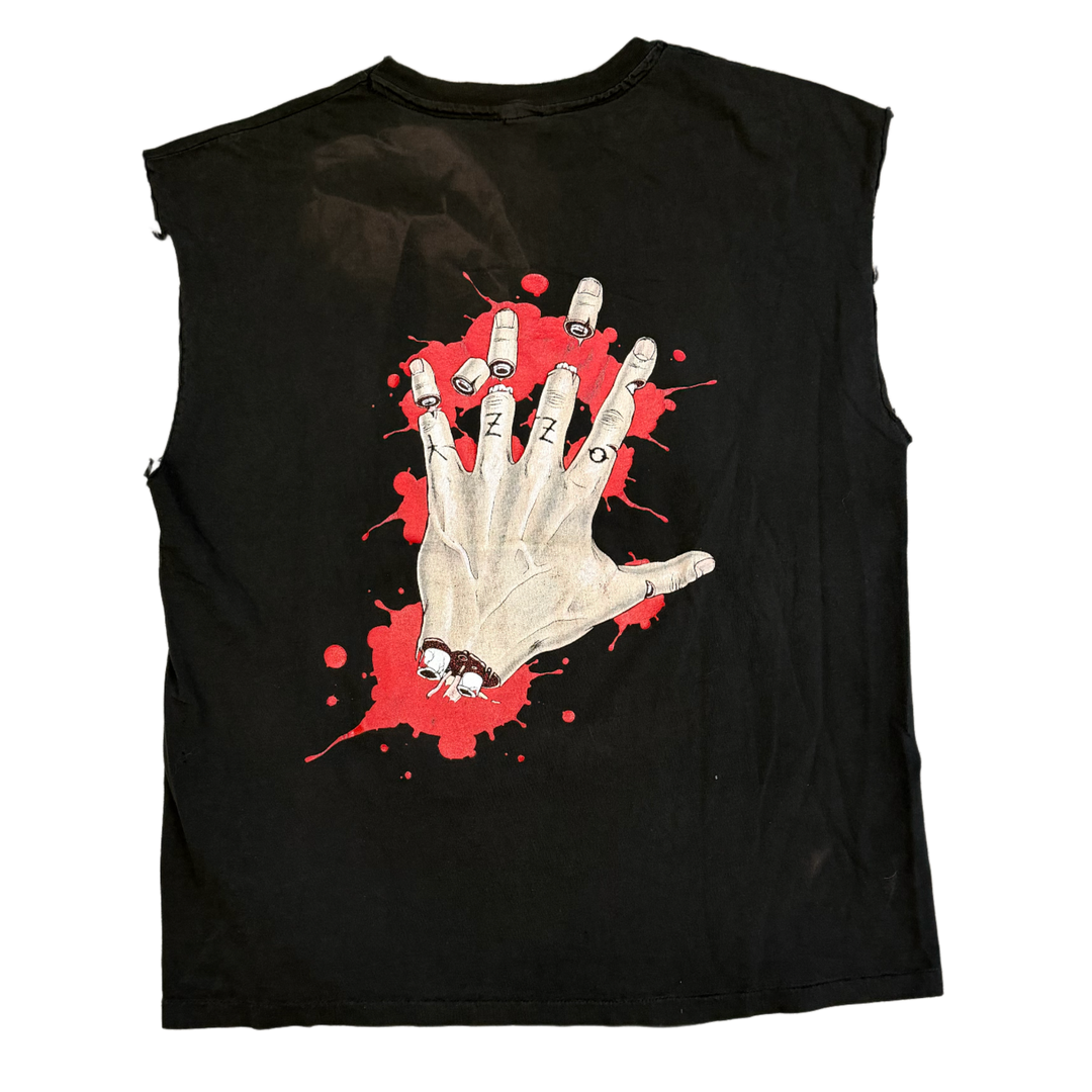 Ozzy Osbourne 'Cut Fingers' Vintage Cutoff