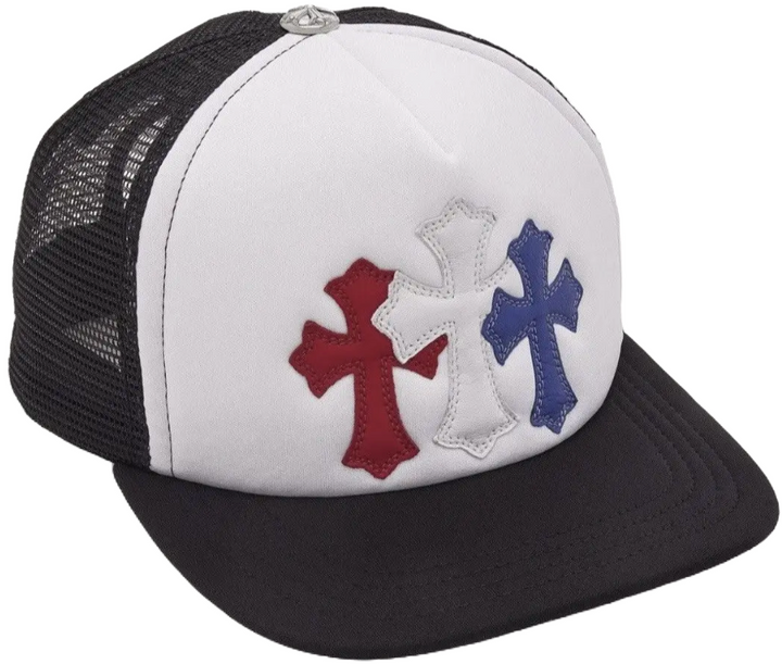 Chrome Hearts '3 Patch' Trucker Hat