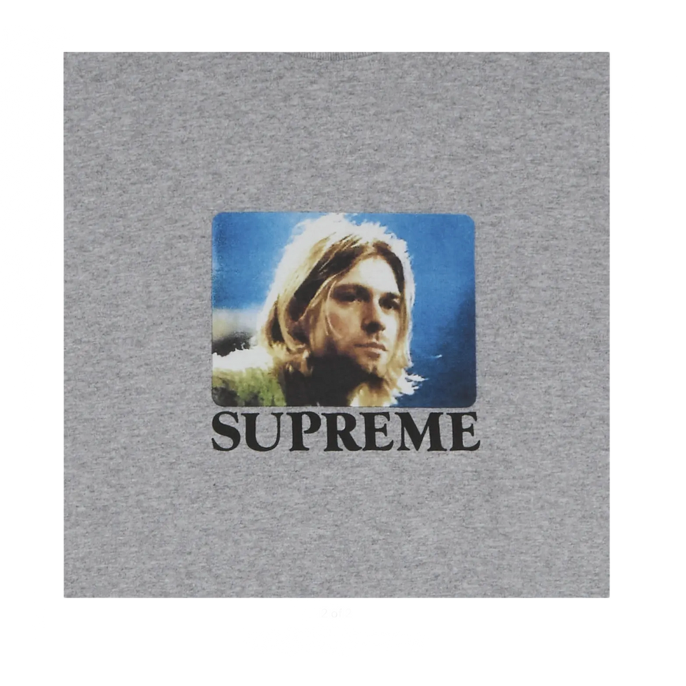 Supreme 'Kurt Cobain' Grey Tee