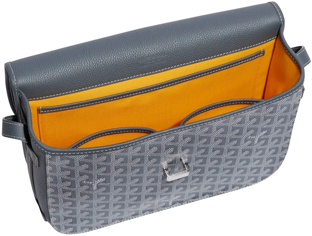 Goyard 'Grey' Belvedere MM Bag