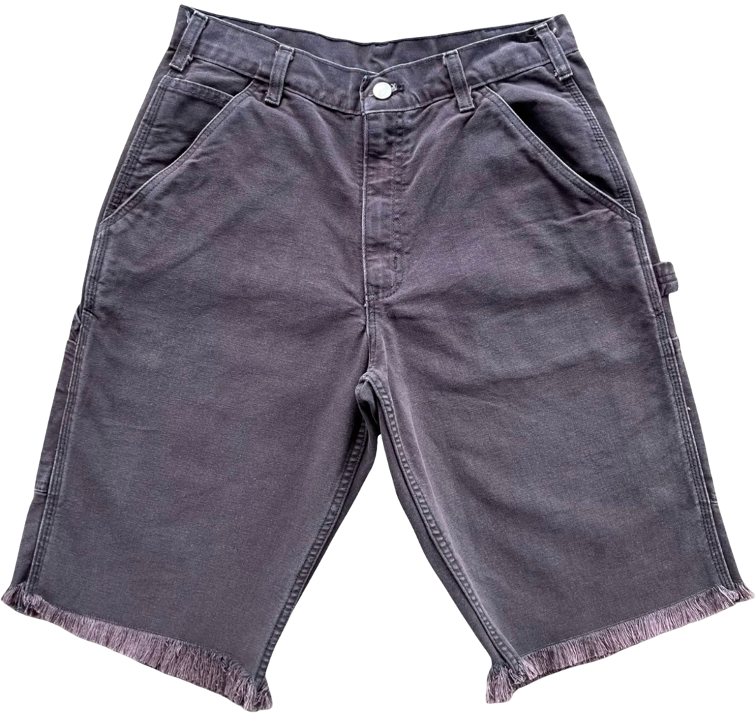 Warren Lotas 'Black' Reaper Carpenter Shorts