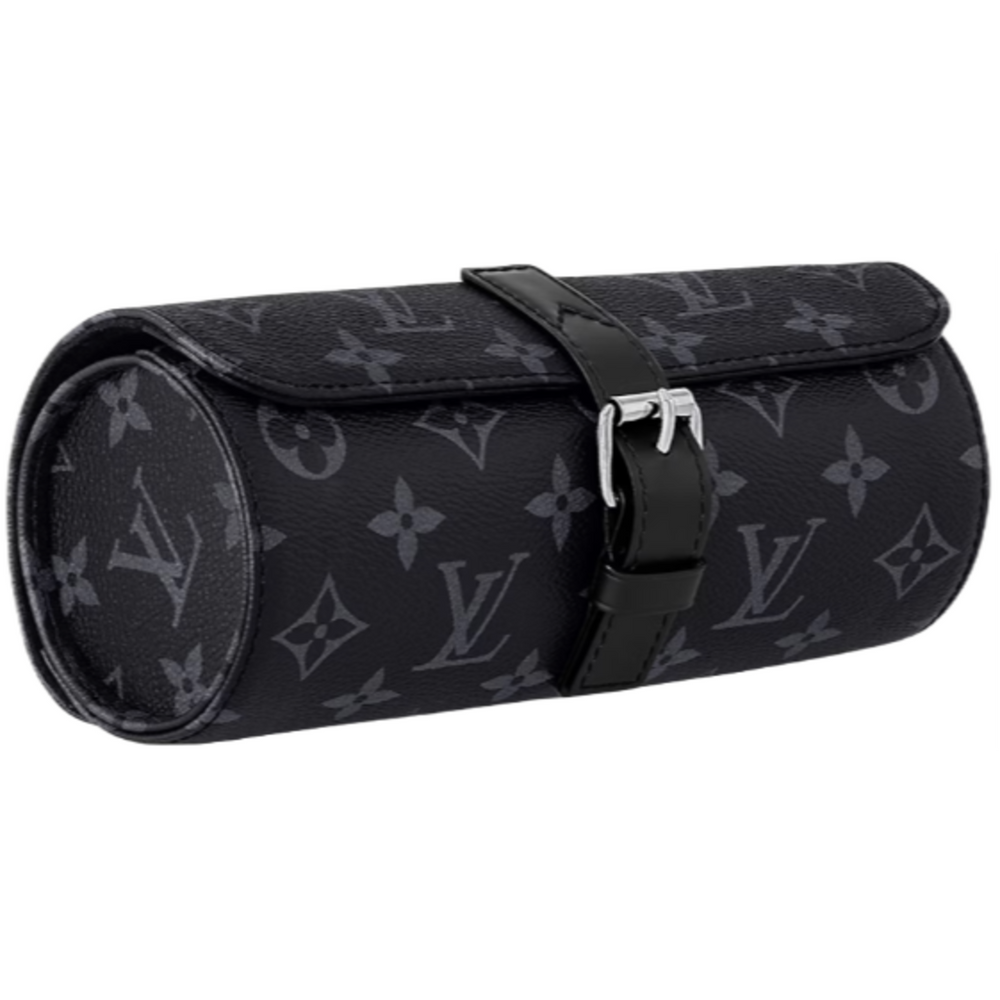 Louis Vuitton 'Eclipse' Monogram 3 Watch Roll
