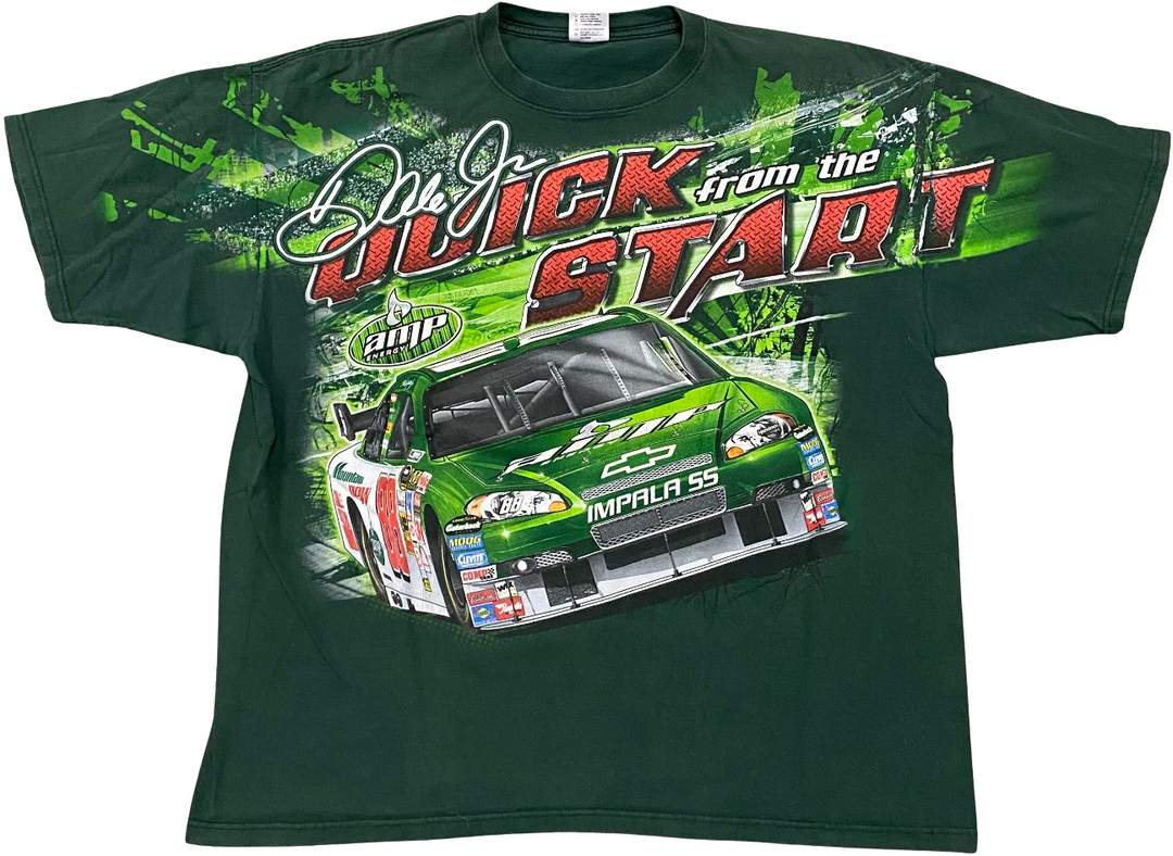Dale Earnhardt Jr. 'Quick From The Start' Vintage Tee