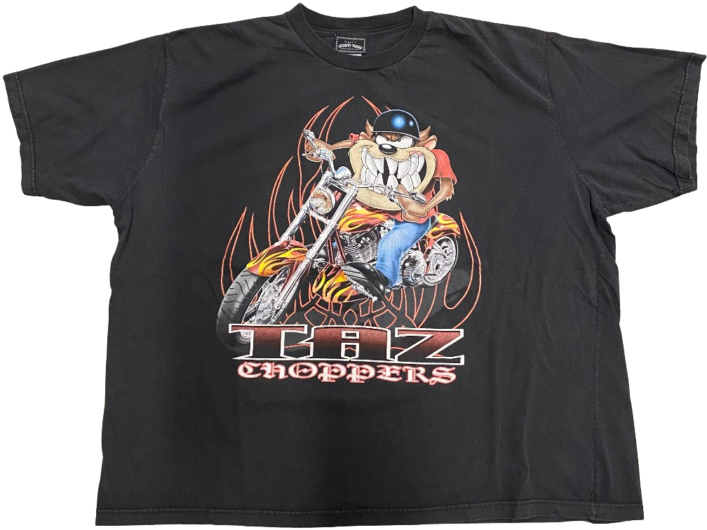 Looney Tunes 'Taz Choppers' Vintage Tee