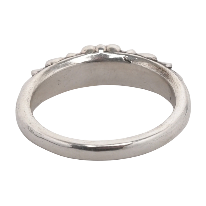 Chrome Hearts 'Mini Floral' Cross Ring