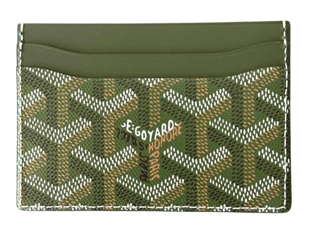 Goyard Saint Sulpice 'Khaki' Card Holder