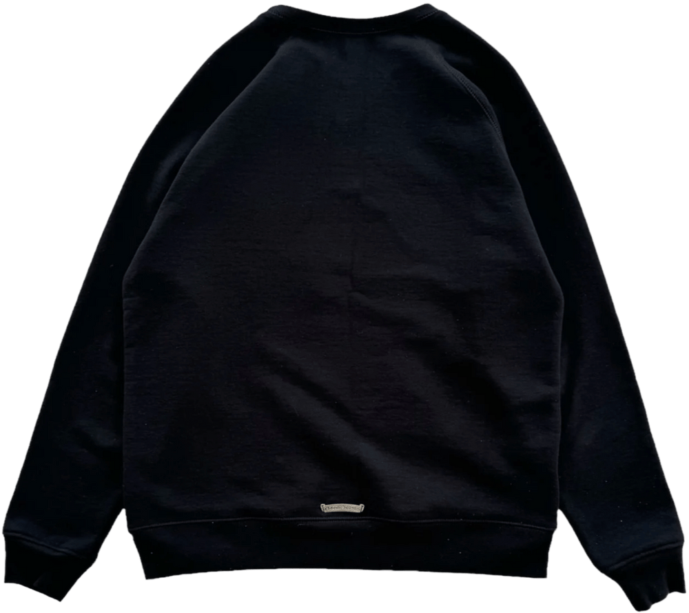 Chrome Hearts 'King Taco' Black Embroidered Crewneck