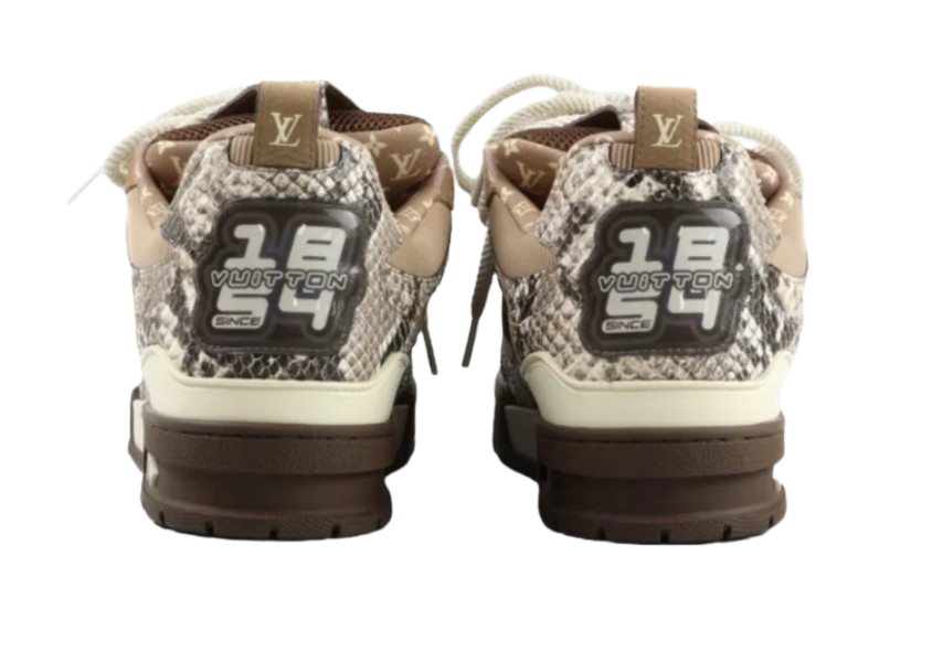 Louis Vuitton LV Skate 'Brown Snakeskin'