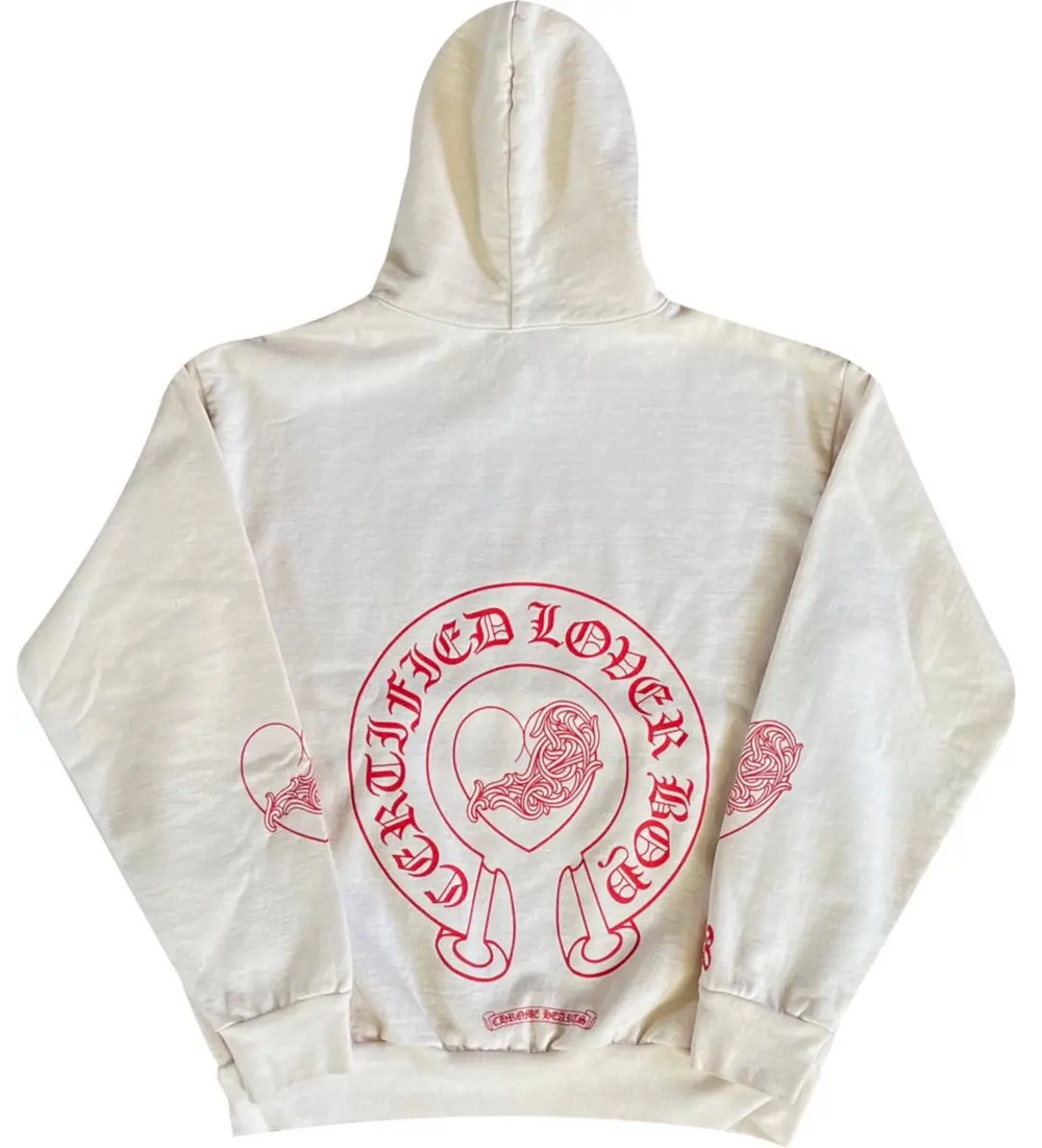 Chrome Hearts x Drake 'Friends & Family' CLB Cream Hoodie