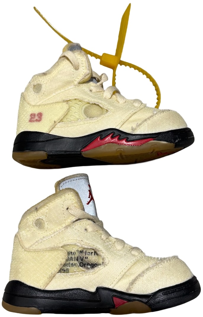 Air Jordan x Off White 5 'Sail'