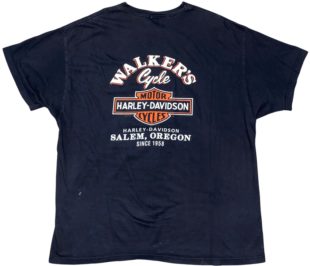 Harley Davidson 'Out Of The Fire' Vintage Tee