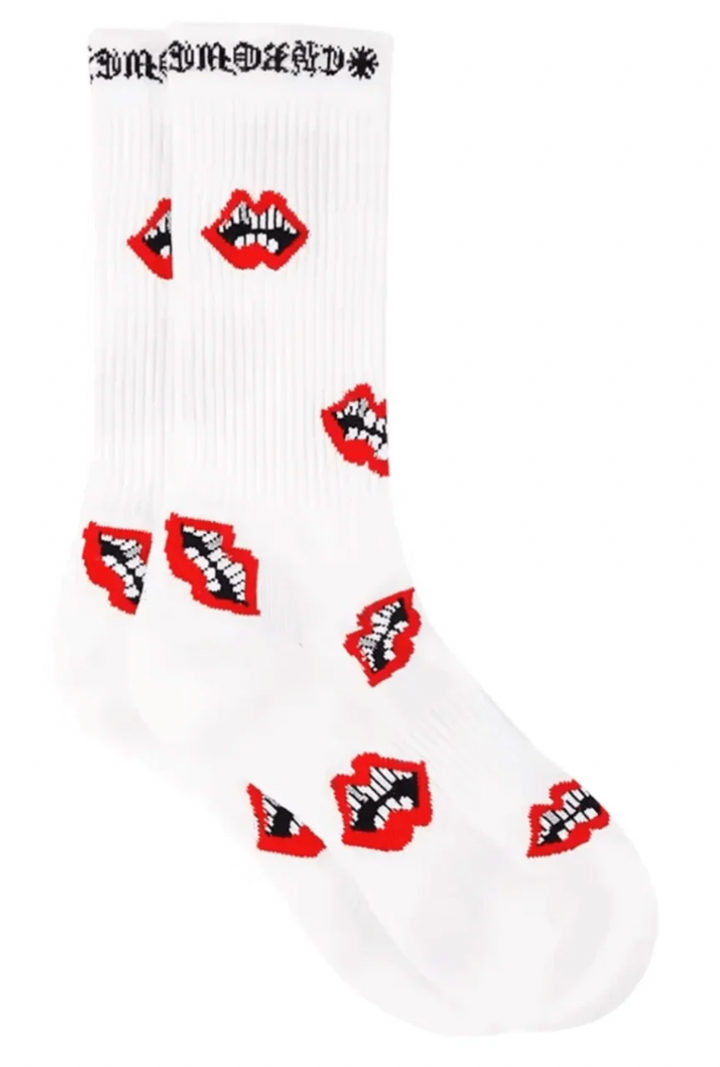 Chrome Hearts Matty Boy 'Chomper' Socks