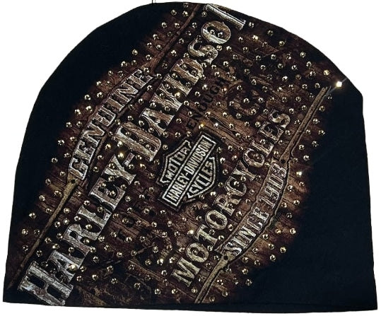 Bossi 'Genuine Since 1903' RHinestone Vintage Beanie