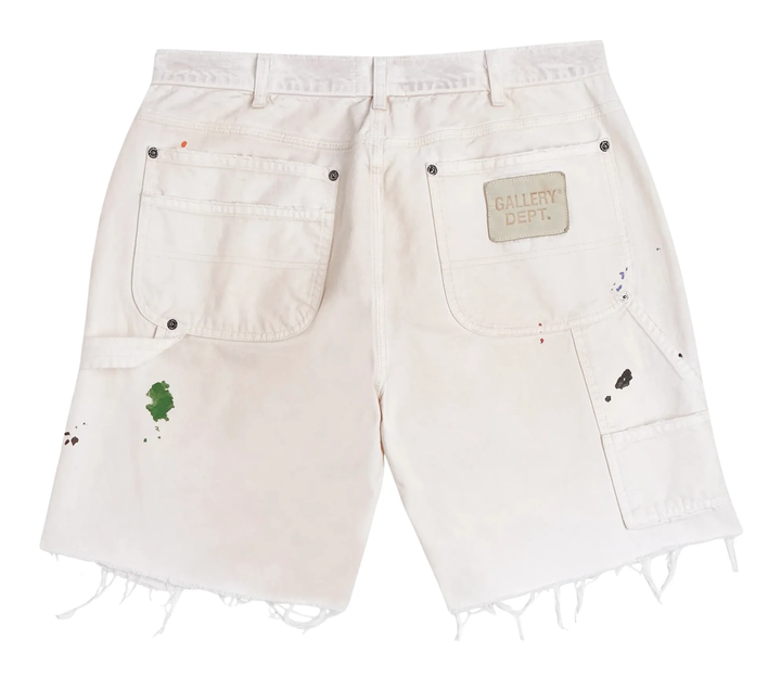 Gallery Dept 'White Paint' Flea Carpenter Shorts