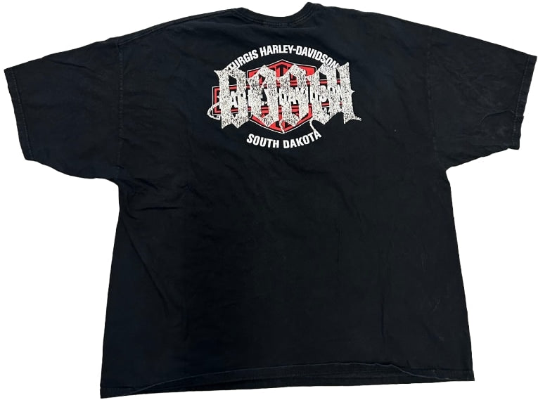 Bossi 'Red Wings SD' Rhinestone Vintage Tee