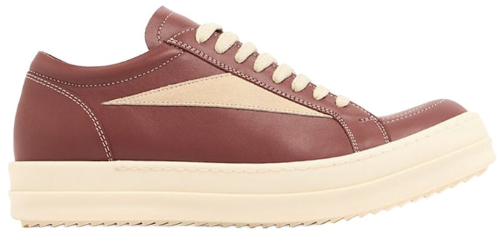 Rick Owens 'Rosewood' Leather Vintage Sneaks