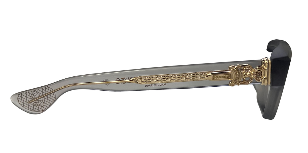 Chrome Hearts 'Cuntvoluted' Matte Grey Glasses