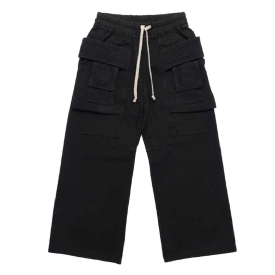 Rick Owens DRKSHDW Black Creatch Cargo Pants