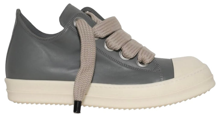 Rick Owens 'Washed Indigo' Jumbo Lace Low Sneakers