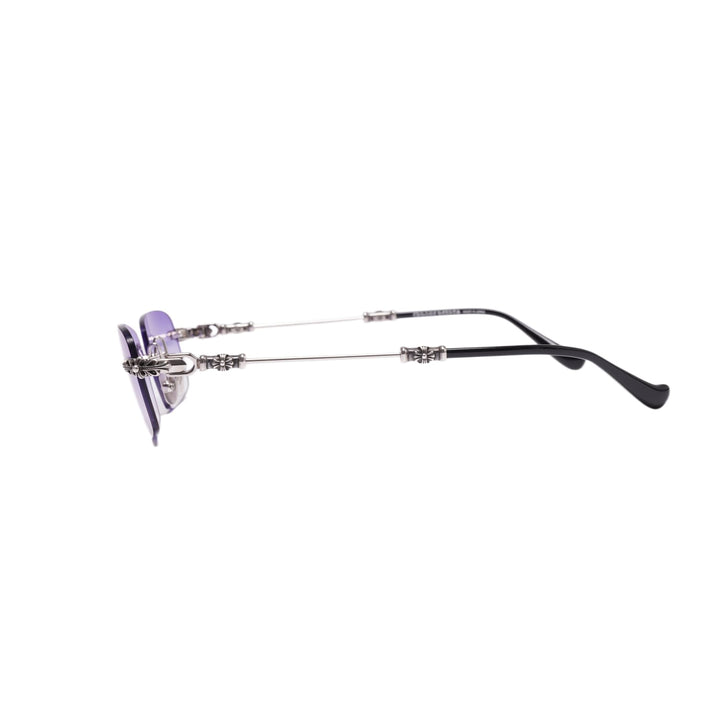 Chrome Hearts 'Pills III Blue' Black/Silver Sunglasses