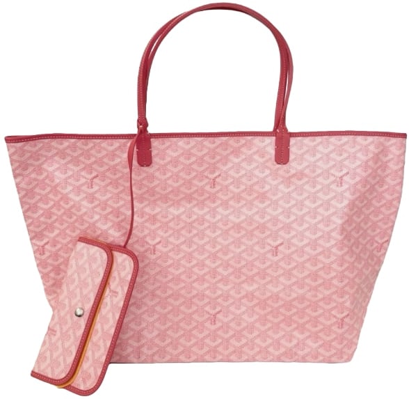Goyard Saint Louis 'Pink/Red' GM Tote Bag