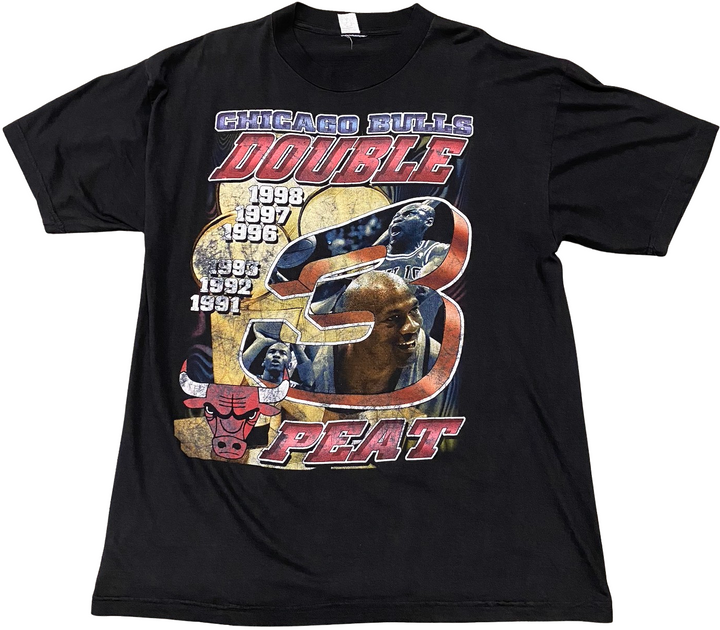 Chicago Bulls 'The Dynasty Of The Bulls' Vintage Tee