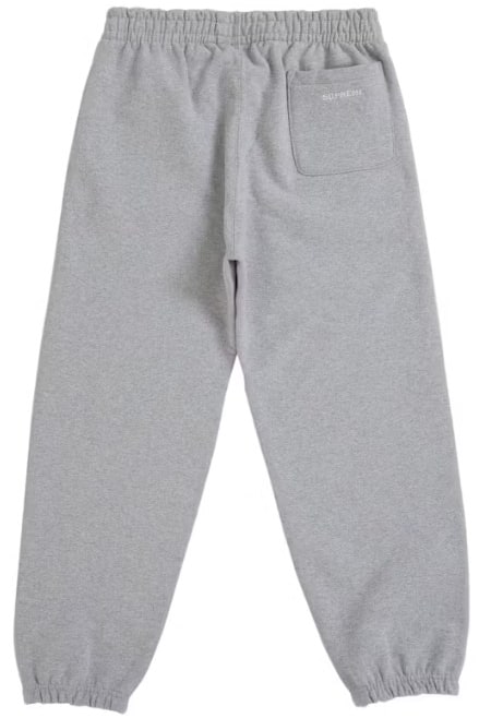 Supreme 'Grey' S Logo Sweatpants