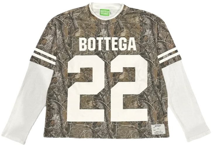 Bottega Desires 'Camo Jersey' L/S Tee